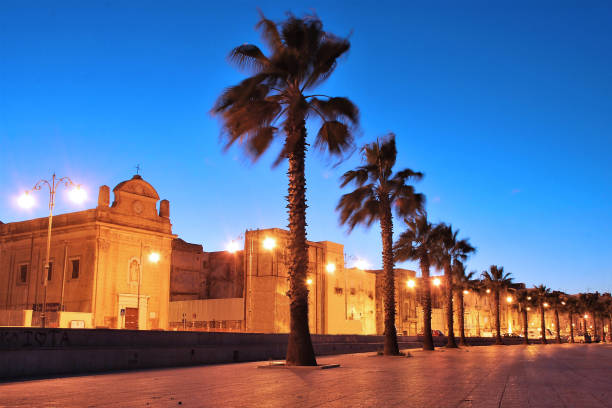 istock Scene at night in Taranto 1463381188