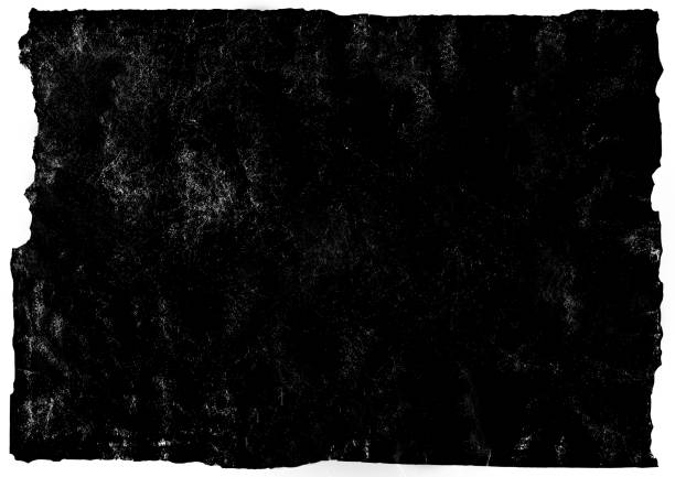 Old grunge with uneven edges on a light frame