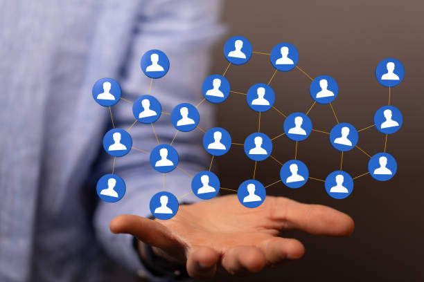 istock 3D rendering of digital connections floating on a businessman's hand 1463386998