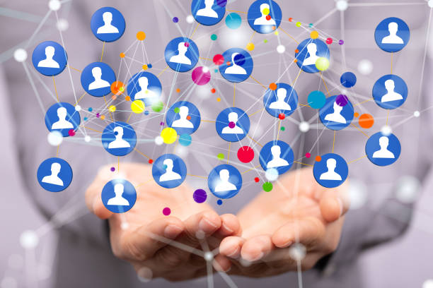 istock 3D rendering of digital connections floating on a businessman's hand 1463386999