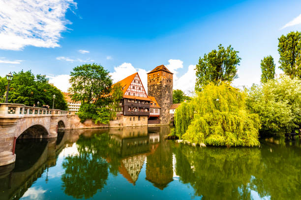 Weinstadl und Henkersteg in Nuremberg