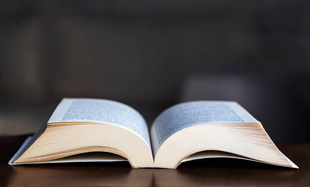 istock Open book on the table near window, education and resting concept 1463395601