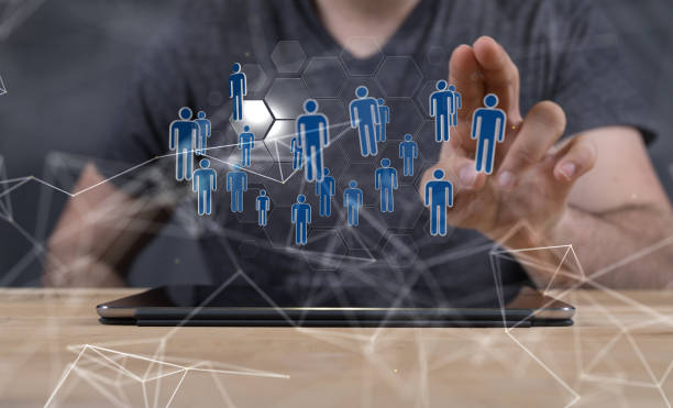 istock 3D rendering of global digital connections floating on a man's phone 1463395720