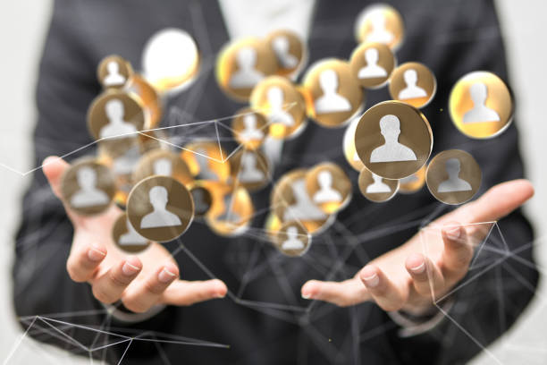 istock 3D rendering of digital connections floating on a businessman's hand 1463395736