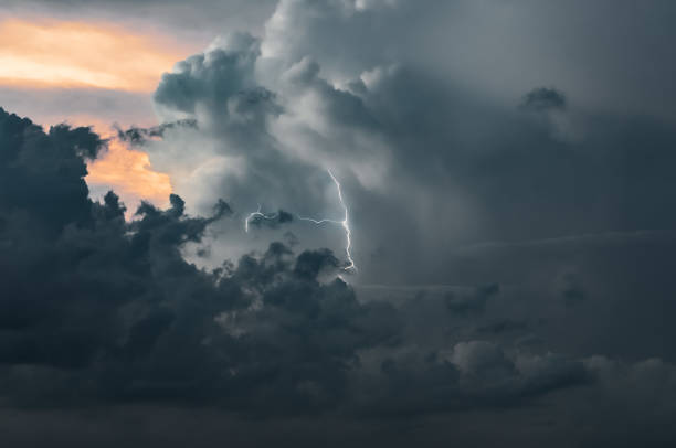 istock Beautiful shot of cloudy sky 1463396095
