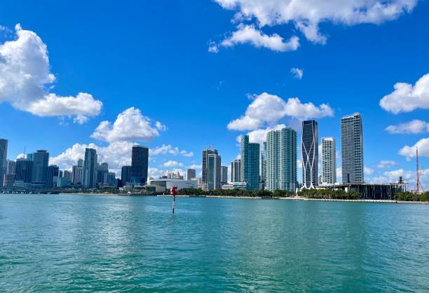 istock Miami downtown skyline seen from the bay on a sunny day 1463414800