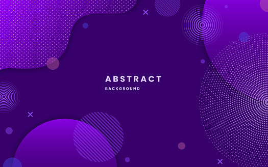 Abstract purple and black background.  liquid dynamic shapes abstract composition. abstract gradient purple modern elegant design background. illustration vector 10 eps.