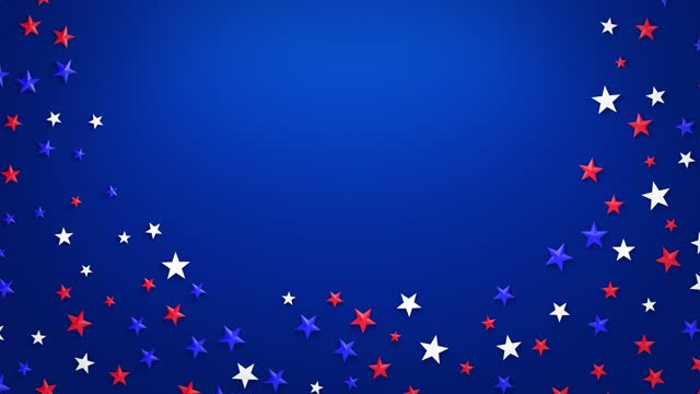 Star like a America Flag background