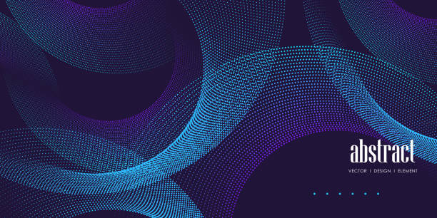 Dot Spiral Gradient Line Abstract background Circle halftone pattern background stock illustration dot pattern vector stock illustrations