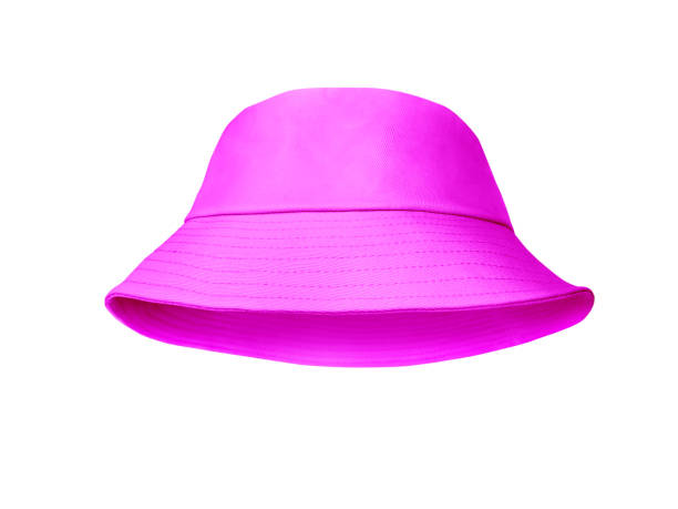 istock pink bucket hat isolated on white background 1463440533