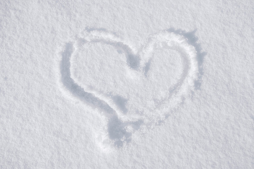 A Heart in Snow Austria