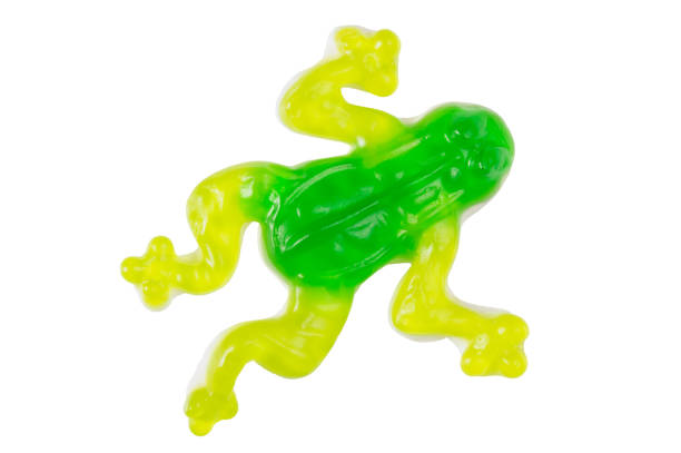 istock Marmalade frog isolated on a white background. 1463449162
