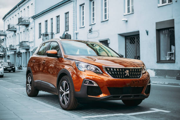 Peugeot 3008 Is A Compact Crossover Suv Manufactured By French Automaker Peugeot stock photo