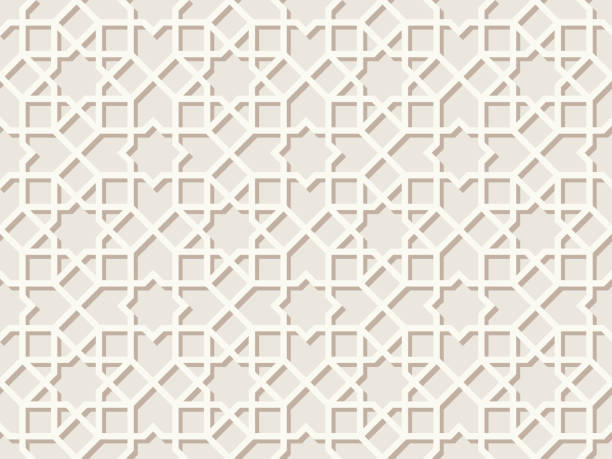stockillustraties, clipart, cartoons en iconen met arabic style seamless pattern - arabische cultuur
