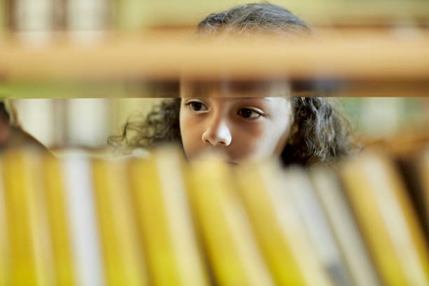 Curious young student looking for a good story