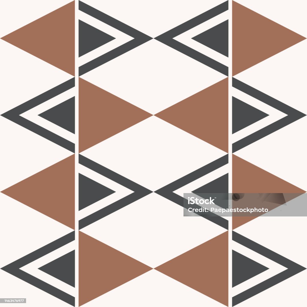 Clean Geometric Triangle Pattern Geometric Triangle Pattern Stock Illustration - Download Image Now ...