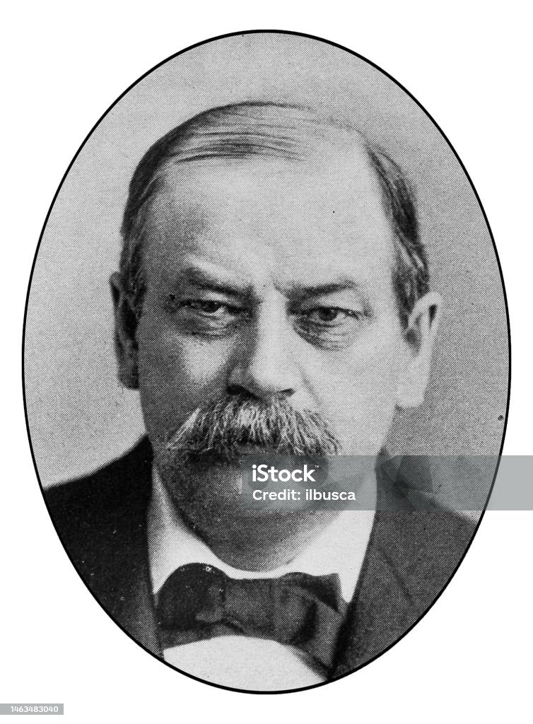 Portrait Of Notable New Yorkers Franklin Ford Stock Illustration