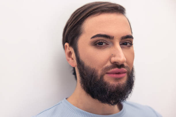 istock Serene transgender person posing for the camera 1463483627