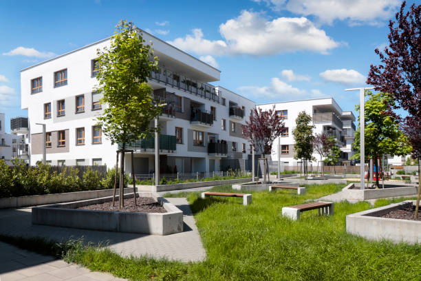 istock New complex of apartment buildings 1463489257