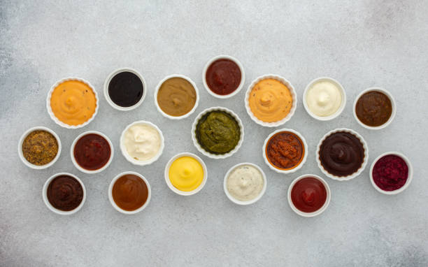 istock Different types of sauces in bowls 1463489908