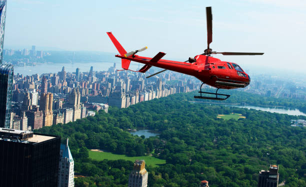 istock Helicopter tour over Manhattan. 1463491400