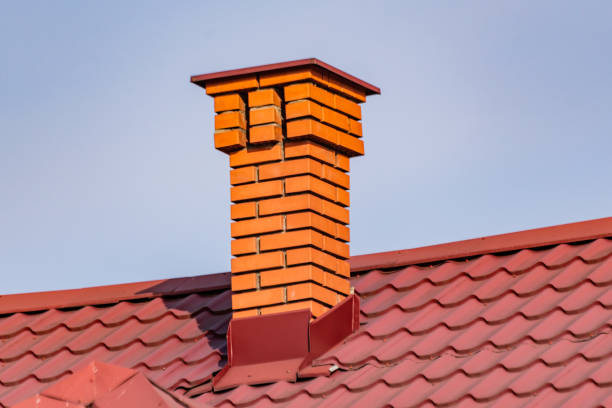 istock The texture of the new orange roof 1463492314