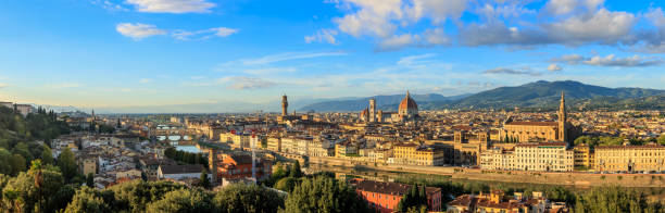 istock Florence, Italy Panoramic cityscape 1463506229