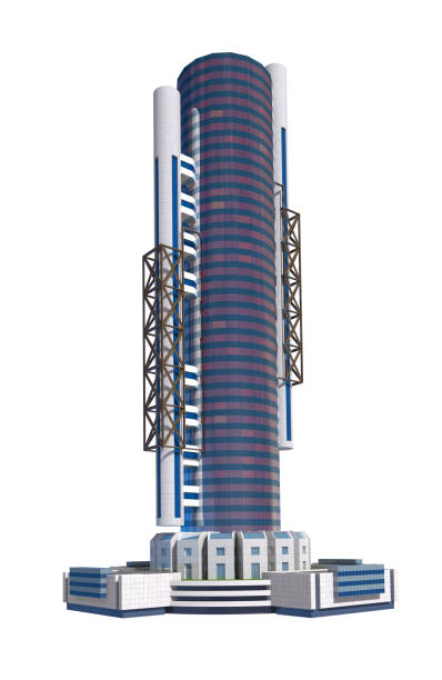 istock 3D Futuristic City Architecture 1463531379