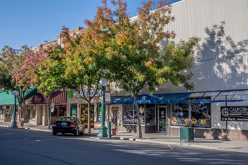 Lodi, California, a wine region home to over 85 boutique wineries, has tasting rooms, dining, art galleries, and boutiques in its 14-square-block downtown area.