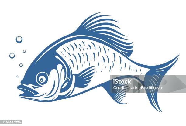 Fish Element Fish Design Element Stock Illustration - Download Image Now - Fish ...