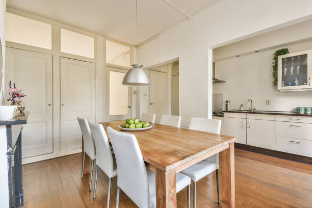istock cozy dining room near kitchen 1463597454