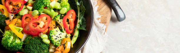 istock Asian noodle and vegetables. 1463643160