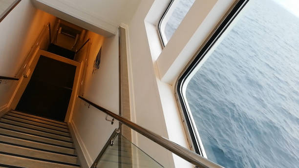 istock A ferry boat sailing in the Arctic Ocean 1463648023