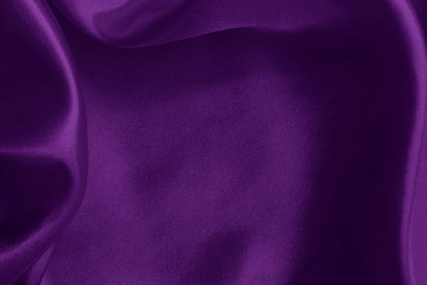 istock Purple fabric cloth texture for background and design art work, beautiful crumpled pattern of silk or linen. 1463659429