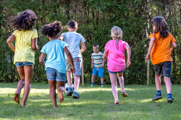istock Children playing football 1463662065