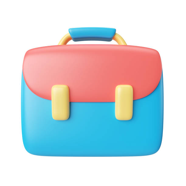 istock Business Suitcase 3D Illustration Icon 1463666273