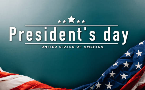 istock USA flag for Memorial day on abstract blue background 1463688538