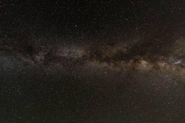 istock Beautiful view of the starry night sky. 1463696438