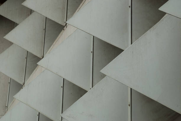 istock Building structure in Guatemala City, facade made with concrete. 1463696976