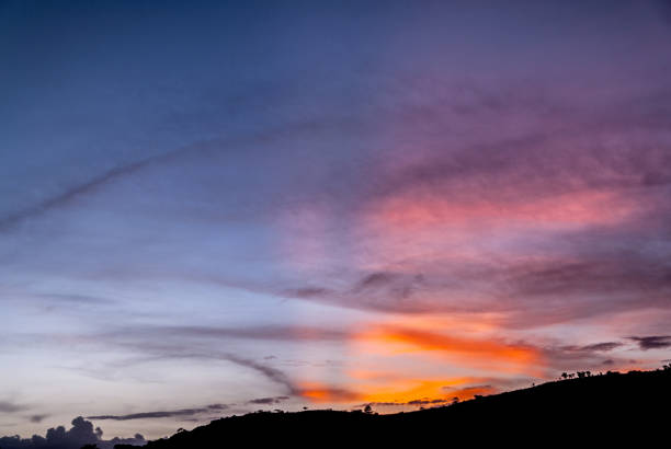istock Sunset in Guatemala, pollution-free sky. 1463697653