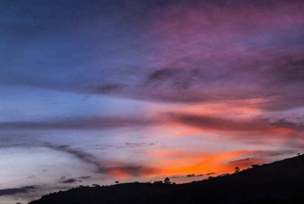 istock Sunset in Guatemala, pollution-free sky. 1463697679