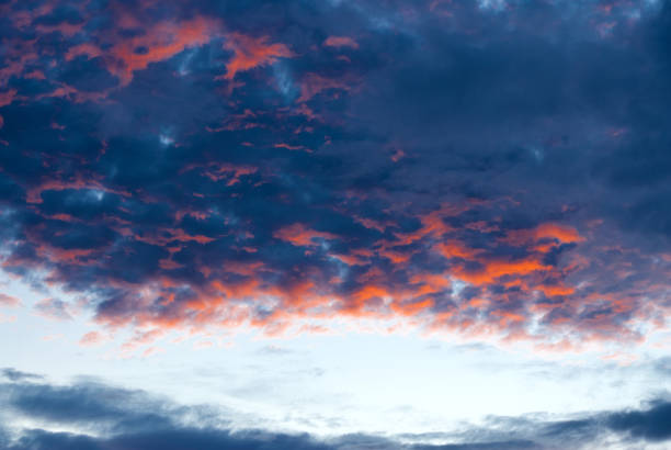 istock Sunset in Guatemala, pollution-free sky and multicolored clouds. 1463700036