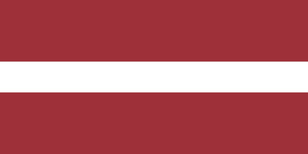illustrations, cliparts, dessins animés et icônes de drapeau vectoriel de la lettonie - latvia flag