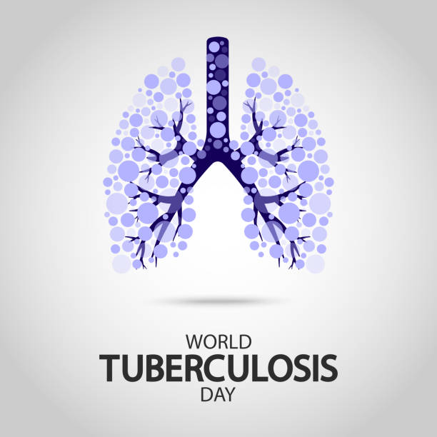 ilustrações, clipart, desenhos animados e ícones de dia mundial da tuberculose. - árvore brônquica