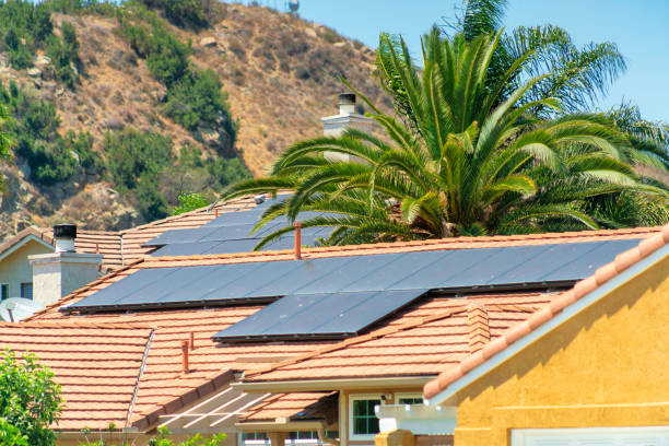 istock House with solar panels on the roof 1463763027