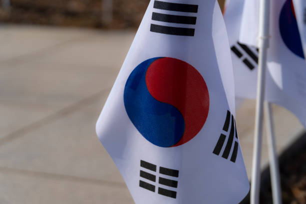istock republic of korea national flag 1463764895