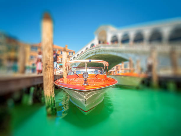 Venice Canal Grande Blue sky Summer view