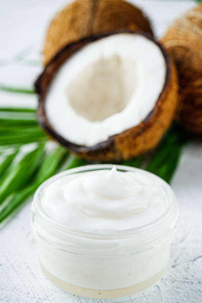 istock fresh natural coconut cream on a white background 1463765967
