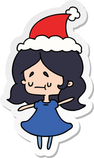 https://media.istockphoto.com/id/1463769516/vector/hand-drawn-christmas-sticker-cartoon-of-kawaii-girl.jpg?s=612x612&w=0&k=20&c=0YN3ov5RZYlXat961PhV5LG3ecIB2dkcWlw2pZDvI9o=