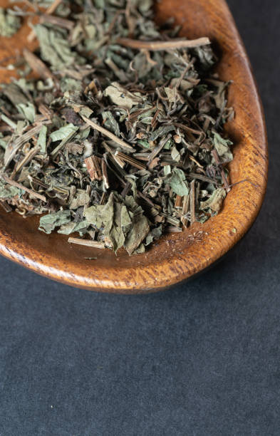 istock chinese medicine gynostemma pentaphylla on black background 1463772117